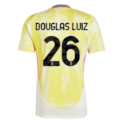 Juventus FC Fußballtrikot 2024-25 Douglas Luiz #26 Auswärtstrikot Herren