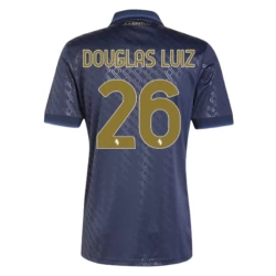 Juventus FC Fußballtrikot Douglas Luiz #26 2024-25 Ausweichtrikot Herren