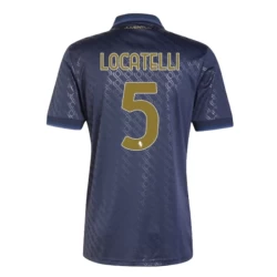 Juventus FC Fußballtrikot Locatelli #5 2024-25 Ausweichtrikot Herren