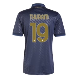 Juventus FC Fußballtrikot Thuram #19 2024-25 Ausweichtrikot Herren