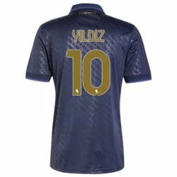 Juventus FC Fußballtrikot Yildiz #10 2024-25 Ausweichtrikot Herren