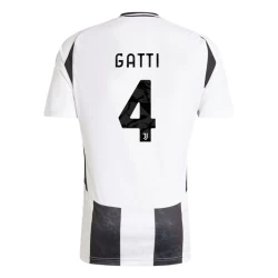 Juventus FC Gatti #4 Fußballtrikot 2024-25 Heimtrikot Herren