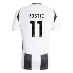 Juventus FC Kostic #11 Fußballtrikot 2024-25 Heimtrikot Herren