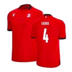 Kashia #4 Georgia Fußballtrikot EM 2024 Ausweichtrikot Herren