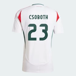 Kevin Csoboth #23 Ungarn Fußballtrikot EM 2024 Auswärtstrikot Herren