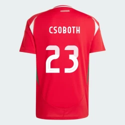 Kevin Csoboth #23 Ungarn Fußballtrikot EM 2024 Heimtrikot Herren