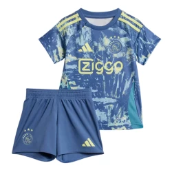 Kinder AFC Ajax Amsterdam Fußball Trikotsatz 2024-25 Auswärtstrikot