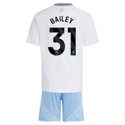 Kinder Aston Villa Fußball Trikotsatz 2024-25 Bailey #31 Auswärtstrikot