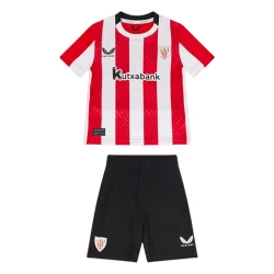 Kinder Athletic Club Bilbao Fußball Trikotsatz 2024-25 Heimtrikot
