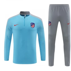 Kinder Atlético Madrid Trainingsanzüge Sweatshirt 2024-25 Light Player Version