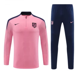 Kinder Atlético Madrid Trainingsanzüge Sweatshirt 2024-25 Rosa Player Version