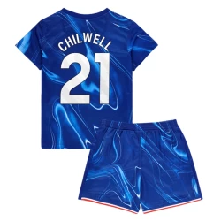 Kinder Chelsea FC Chilwell #21 Fußball Trikotsatz 2024-25 Heimtrikot