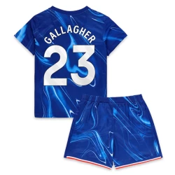 Kinder Chelsea FC Gallagher #23 Fußball Trikotsatz 2024-25 Heimtrikot