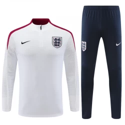 Kinder England Trainingsanzüge Sweatshirt 2024-25 Weiß Player Version