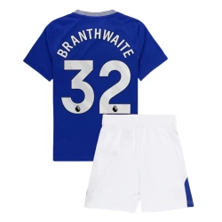 Kinder Everton FC Branthwaite #32 Fußball Trikotsatz 2024-25 Heimtrikot