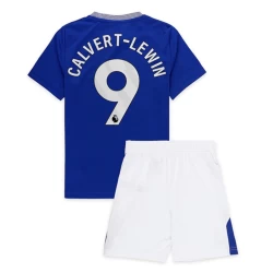 Kinder Everton FC Calvert-Lewin #9 Fußball Trikotsatz 2024-25 Heimtrikot