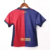 Kinder FC Barcelona Fußball Trikotsatz 2024-25 Heimtrikot