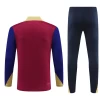Kinder FC Barcelona Trainingsanzüge Sweatshirt 2024-25 Rot Player Version