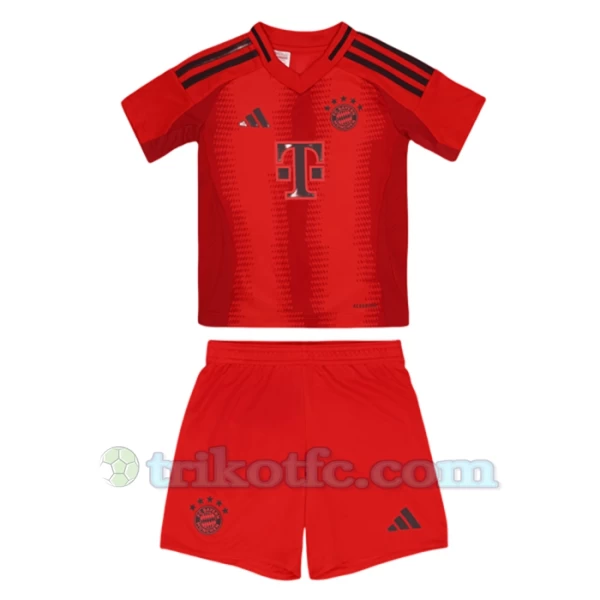 Kinder FC Bayern München Fußball Trikotsatz 2024-25 Heimtrikot