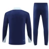 Kinder Frankreich Trainingsanzüge Sweatshirt 2024-25 Blau Player Version