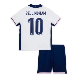 Kinder Jude Bellingham #10 England Fußball Trikotsatz EM 2024 Heimtrikot