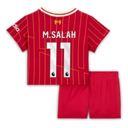 Kinder Liverpool FC Mohamed Salah #11 Fußball Trikotsatz 2024-25 Heimtrikot