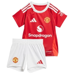 Kinder Manchester United Fußball Trikotsatz 2024-25 Heimtrikot