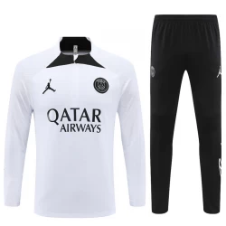 Kinder Paris Saint-Germain PSG Trainingsanzüge Sweatshirt 2023-24 Weiß Player Version