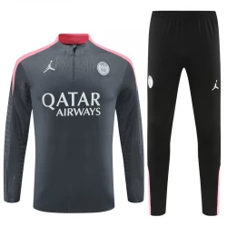 Kinder Paris Saint-Germain PSG Trainingsanzüge Sweatshirt 2024-25 Dark Grau Player Version