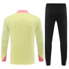 Kinder Paris Saint-Germain PSG Trainingsanzüge Sweatshirt 2024-25 Light Gelb Player Version