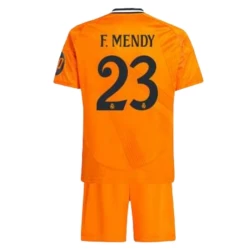 Kinder Real Madrid Fußball Trikotsatz 2024-25 HP F.Mendy #23 Auswärtstrikot