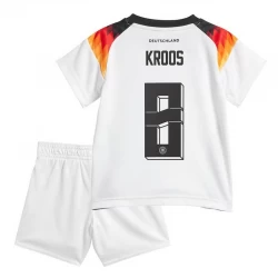 Kinder Toni Kroos #8 Deutschland Fußball Trikotsatz EM 2024 Heimtrikot