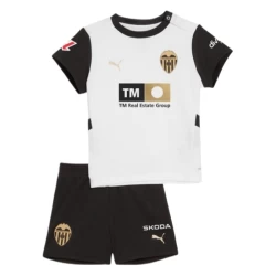 Kinder Valencia CF Fußball Trikotsatz 2024-25 Heimtrikot