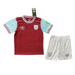 Kinder West Ham United Fußball Trikotsatz 2024-25 Heimtrikot