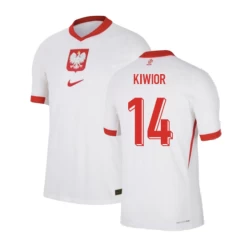 Kiwior #14 Polen Fußballtrikot EM 2024 Heimtrikot Herren