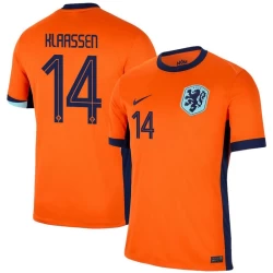 Klaassen #14 Niederlande Fußballtrikot EM 2024 Heimtrikot Herren