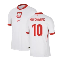 Krychowiak #10 Polen Fußballtrikot EM 2024 Heimtrikot Herren