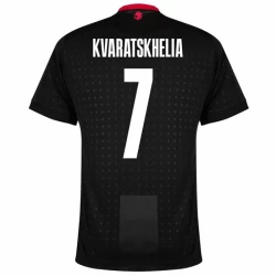 Kvaratskhelia #7 Georgia Fußballtrikot EM 2024 Auswärtstrikot Herren