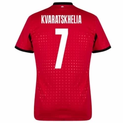 Kvaratskhelia #7 Georgia Fußballtrikot EM 2024 Ausweichtrikot Herren