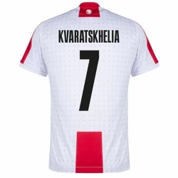 Kvaratskhelia #7 Georgia Fußballtrikot EM 2024 Heimtrikot Herren