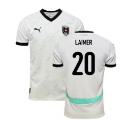 Laimer #20 Österreich Fußballtrikot EM 2024 Auswärtstrikot Herren