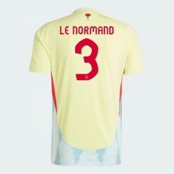 Le Normand #3 Spanien Fußballtrikots EM 2024 Auswärtstrikot Herren