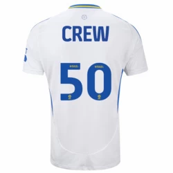 Leeds United Crew #50 Fußballtrikot 2024-25 Heimtrikot Herren