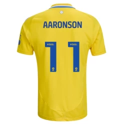 Leeds United Fußballtrikot 2024-25 Aaronson #11 Auswärtstrikot Herren