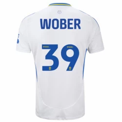 Leeds United Wober #39 Fußballtrikot 2024-25 Heimtrikot Herren