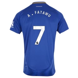 Leicester City A. Fatawu #7 Fußballtrikot 2024-25 Heimtrikot Herren