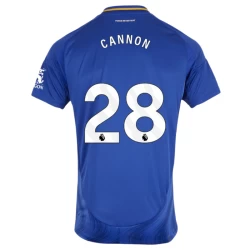 Leicester City Cannon #28 Fußballtrikot 2024-25 Heimtrikot Herren