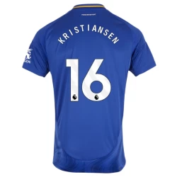 Leicester City Kristiansen #16 Fußballtrikot 2024-25 Heimtrikot Herren