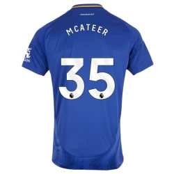 Leicester City Mcateer #35 Fußballtrikot 2024-25 Heimtrikot Herren