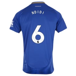 Leicester City Ndidi #6 Fußballtrikot 2024-25 Heimtrikot Herren